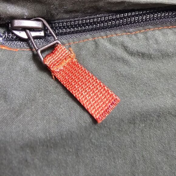 L.L Bean Green and Orange Zip Away Capri Convertable‎ Shorts Girl's Size 4T - Picture 5 of 6